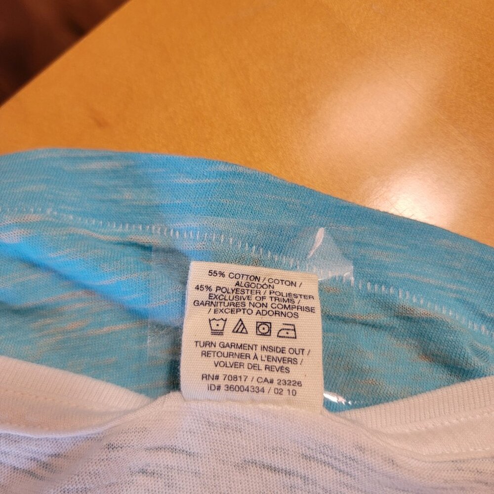 Victoria's Secret Ombre Tee T-Shirt Size M Medium EXC - Picture 6 of 6